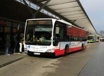 MB Citaro Facelift HHA 2825 auf Linie 173 am U/S Barmbek, 30.4.15