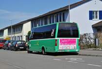 Mercedes Citystar 863 auf der Linie 35 bedient die Haltestelle Blutrainweg. Die Aufnahme stammt vom 07.04.2015.