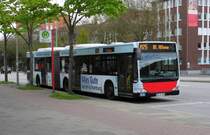 MB Citaro Facelift G HHA 7904 auf Linie M25 am U Burgstr., 1.5.15