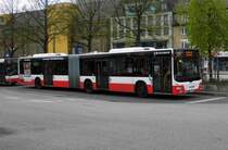 MAN Lions City G HHA 7461 auf Linie M9 am U Wandsbek Markt, 1.5.15