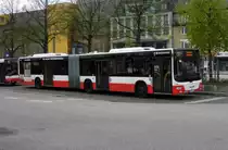 MAN Lions City G HHA 7461 auf Linie M9 am U Wandsbek Markt, 1.5.15