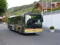 STI - MAN Lion`s City Nr.132  BE 801132 unterwegs auf der Linie 25 in Sigriswil am 12.05.2015