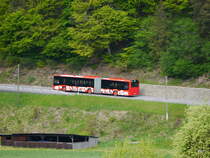 ChurBus - Mercedes Citaro  GR 155850 unterwegs bei Reichenau am 07.05.2015