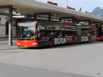 ChurBus - Mercedes Citaro GR 155853 in Chur vor dem Bahnhof am 07.05.2015