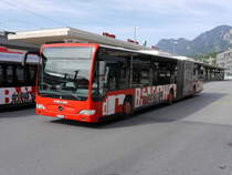 ChurBus - Mercedes Citaro GR 157584 unterwegs vor dem Bahnhof Chur am 07.05.2015