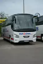 Dieser VDL Futura (OP 8795E) wurde am 05.05.2015 gesehen. Aufgenommen Rastplatz A 115 Dreieck Funkturm.
