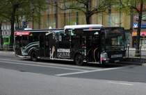 MB Citaro Facelift HHA 6016 auf Linie M10 am U Wandsbek Markt, 1.5.15