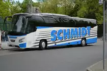 Am 07.05.2015 steht HP-HS 599 (VDL Futura) abgestellt in Berlin. Aufgenommen am Zoologischen Garten.
