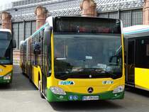 Mercedes Benz Citaro C2 G (Euro6) von DB Rhein Nahe Bus im RTV Design am 28.05.15 in Wiesbaden Hbf 