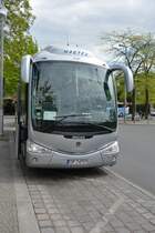 Am 07.05.2015 steht OP 74797 (Scania Irizar) abgestellt in Berlin. Aufgenommen am Zoologischen Garten.
