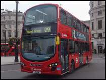 Volvo Wright von Arriva in London am 25.09.2013
