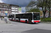 MB Citaro Facelift G HHA 7847 auf Linie M9 am U Wandsbek Markt, 1.5.15