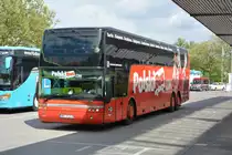 WE 312CP wurde am 07.05.2015 in Berlin gesehen. Aufgenommen wurde ein VanHool T 921 Altano / Berlin Zentraler Omnibusbahnhof.
