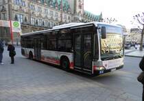 MB Citaro Facelift HHA 6101 auf Linie 36 am Rathausmarkt, 1.5.15