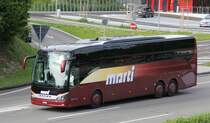 Setra 516 HD n° 22, Marti, près de Berne mai 2015
. Nouvelles couleurs dès 2015 !