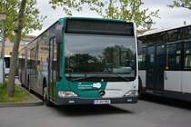 P-AV 982 steht am 10.05.2015 am Hauptbahnhof in Potsdam. Aufgenommen wurde ein Mercedes Benz Citaro Facelift.
