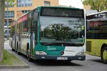 P-AV 983 steht am 10.05.2015 am Hauptbahnhof in Potsdam. Aufgenommen wurde ein Mercedes Benz Citaro Facelift.
