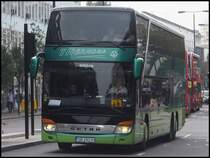 Setra 431 DT von Thermo-car aus Polen in London am 25.09.2013