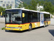 Postauto - Setra  BE 85802 in Biel am 27.05.2015