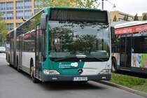 P-AV 972 steht am 10.05.2015 am Hauptbahnhof in Potsdam. Aufgenommen wurde ein Mercedes Benz Citaro Facelift.
