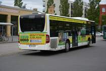 Am 10.05.2015 steht P-AC 128 am Hauptbahnhof in Potsdam. Aufgenommen wurde ein Mercedes Benz Citaro Facelift. 