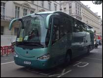 Scania Irizar von Der Westprignitzer aus Deutschland in Lodnon am 25.09.2013