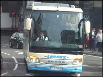 Setra 415 GT-HD von Lodge's aus England in London am 25.09.2013