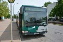 P-AV 947 steht als N14 am Johannes-Kepler-Platz. Aufgenommen wurde ein Mercedes Benz Citaro / 11.05.2015.
