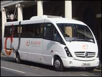Mercedes Plaxton von DJ Coaches aus England in London am 25.09.2013