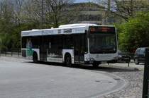 MB Citaro Facelift HHA 1019 auf Linie M26 am Bf.Rahlstedt, 2.5.15