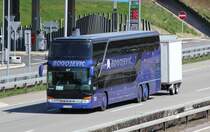 Setra 431 DT, Bogojevic, près de Berne printemps 2015
