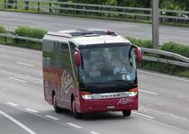 Setra 411 HD, Rattin, près de Berne mai 2015