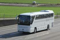 Mercedes Benz Tourismo, BUService, près de Berne printemps 2015