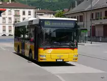 Postauto - MAN  VD1174 in Aigle am 31.05.2015