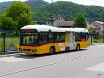 Postauto - Volvo 7700 Hybrid  VS 206173 in Aigle am 31.05.2015