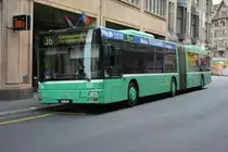 Am 07.06.2015 steht BS-3251 an der Haltestelle Basel, Schifflände. Aufgenommen wurde ein MAN.
