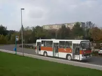 Ikarus 260 - C NV 260 H - Wagen 82 - in Chemnitz, Betriebshof Adelsberg - am 5-Oktober-2014 --> Fotosonderfahrt