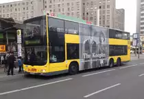 MAN Lions City DL Wg.3356 auf Linie 100 am S+U Alex/Memhardstr., 16.5.15