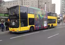 MAN Lions City DL Wg.3467 auf Linie 100 am S+U Alex/Memhardstr., 16.5.15