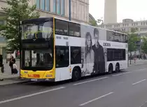 MAN Lions City DL Wg.3151 auf Linie M48 am S+U Alex/Memhardstr., 16.5.15