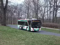 MAN NM 223.2 Lion´s City M - FG RM 618 - Wagen 1618 - in Penig, Zinnberger Straße - am 27-März-2014