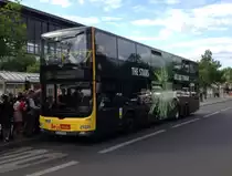 MAN Lions City DL Wg.3276 auf Linie 100 am S+U Zoo, 9.6.15