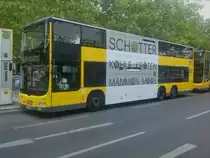 MAN Lions City DL Wg.3484 auf Linie X83 am S+U Rathaus Steglitz, 10.6.15