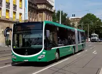 BVB: Mercedes CITARO 503 EURO VI (2015) Nr. 7001 auf der Linie 36 im Einsatz am 12. Juni 2015.
Foto: Walter Ruetsch