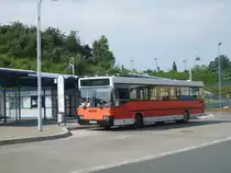 MB O 405 - RG S 683 (ex Hamburger Hochbahn, HH-Z 7449, #8698) - in Riesa, Busbahnhof / Bahnhof - am 13.06.2015 --> Fotosonderfahrt