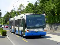 VMCV - VanHool Trolleybus Nr.7 unterwegs nach Montreux / Villeneuve am 07.06.2015