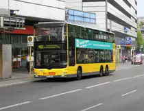 MAN Lions City DL Wg.3489 auf Linie M82 am S+U Rathaus Steglitz, 13.6.15