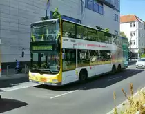 MAN Lions City DL Wg.3481 auf Linie 181 am U W.-Schreiber-Platz, 14.6.15
