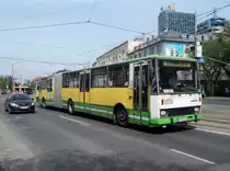 Slowakei / Stadtbus Bratislava: Karosa B 741 CNG - Wagen 1620, aufgenommen im Mai 2015 an der Haltestelle  Trnavské mýto  in Bratislava.