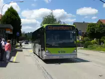 BLS Busland - VanHool Nr.52 BE 679116 unterwegs in Sumiswald am 13.06.2015